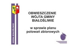 Zdjęcie do OBWIESZCZENIE W&Oacute;JTA GMINY BIAŁOŚLIWIE w sprawie...