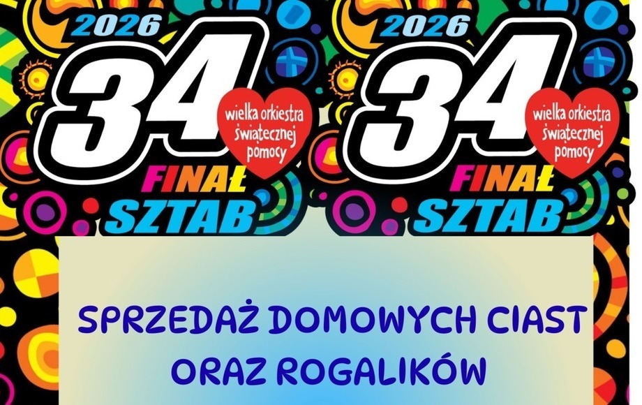 Zdjęcie do Sprzedaż ciast w Nieżychowie - 34 Finał WOŚP - 25.01.2026...