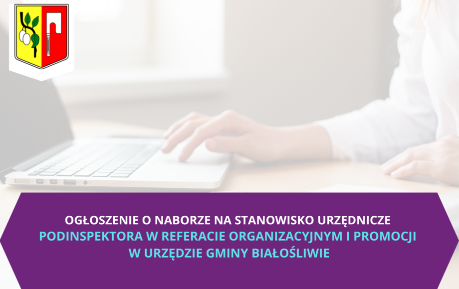 Zdjęcie do NAB&Oacute;R NA STANOWISKO URZĘDNICZE  PODINSPEKTORA W REFERACIE ORGANIZACYJNYM...
