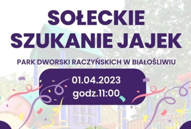 Zdjęcie do Sołeckie szukanie Jajek - 01.04.2023 r.