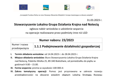 Zdjęcie do Numer naboru: 23/2023 - Podejmowanie działalności gospodarczej