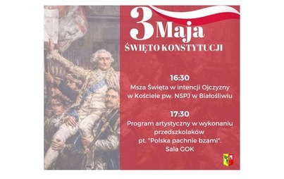 Zdjęcie do 3 Maja Święto Konstytucji