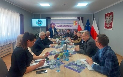 Zdjęcie do Spotkanie reprezentant&oacute;w Gmin Powiatu Pilskiego oraz firmy ESPO Sp. z.o.o.&nbsp;