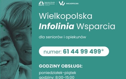 Zdjęcie do WIELKOPOLSKA INFOLINIA WSPARCIA