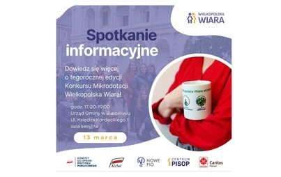 Zdjęcie do Spotkanie w sprawie ogłoszonego konkursu - Wielkopolska Wiara.