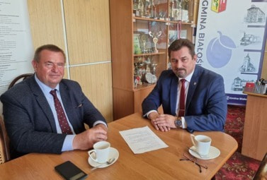 Zdjęcie do Wizyta - Pan Krzysztof Czarnecki Poseł na Sejm RP w Białośliwiu