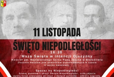 Zdjęcie do 11 listopada Święto Niepodległości - Msza Świeta w intencji Ojczyzny