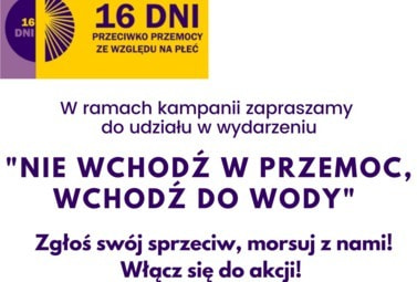 Zdjęcie do 16 Dni przeciwko PRZEMOCY ze względu na płeć.