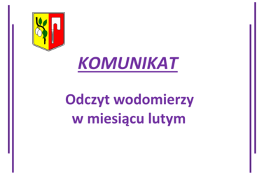 Zdjęcie do KOMUNIKAT