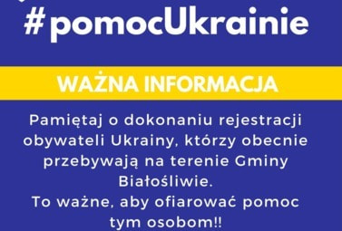 Zdjęcie do WAŻNA INFORMACJA