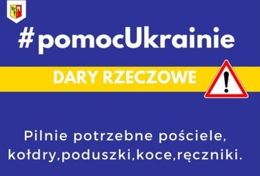 Zdjęcie do DARY RZECZOWE - Pilnie potrzebne pościele, kołdry, poduszki, koce, ręczniki #pomagamyUkrainie #dobrowraca #wspaniałeserca