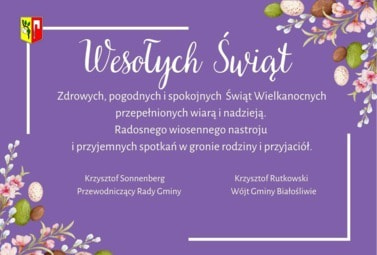 Zdjęcie do ŻYCZENIA WIELKANOCNE 2022