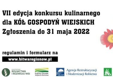 Zdjęcie do VII edycjia og&oacute;lnopolskiego konkursu kulinarnego dla K&oacute;ł Gospodyń Wiejskich &bdquo;Bitwa Region&oacute;w&rdquo; 
