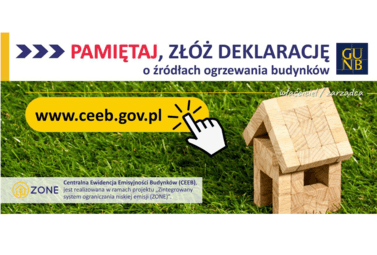 Zdjęcie do Centralna Ewidencja Emisyjności Budynk&oacute;w - termin składania deklaracji upływa 30 czerwca 2022 r.
