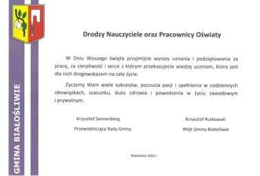Zdjęcie do Dzień Edukacji Narodowej