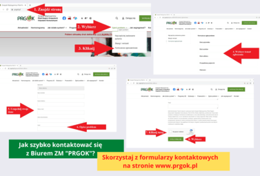 Zdjęcie do Jak skontaktować się z Biurem Związku Międzygminnego &bdquo;PRGOK&rdquo;.
