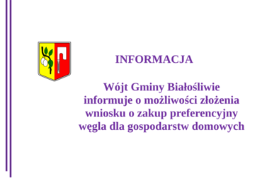 Zdjęcie do Zakup węgla kamiennego po preferencyjnej cenie &ndash; wnioski.